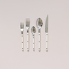Bistro 5 Piece Cutlery Set Ivory