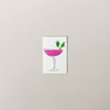 Merry Christmas Cocktail Note Card