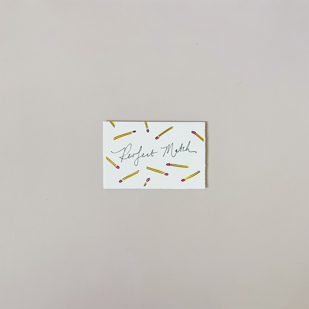 Perfect Match Note Card