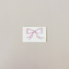 Pink Bow Note Card