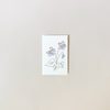 Violet Note Card