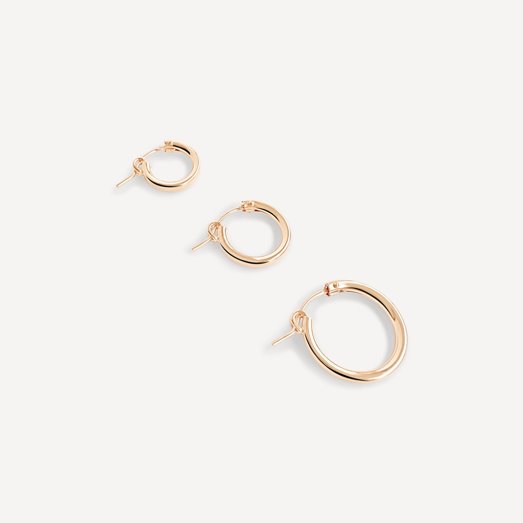 Everyday Hoop Earring 13mm