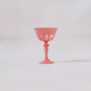 Rialto Glass Coupe Salmon