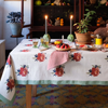Babita Red Tablecloth 60" x 110"