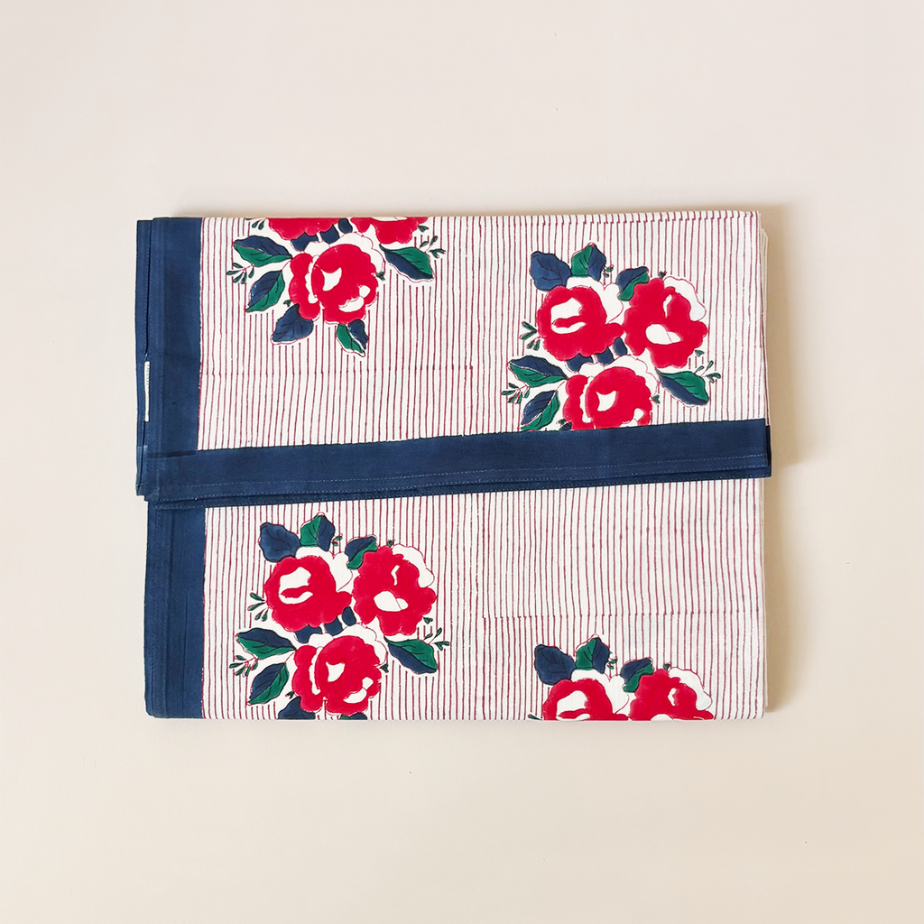 Mia Red Tablecloth 60" x 110"