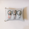 Christmas Wreath Trio Pocket Pillow