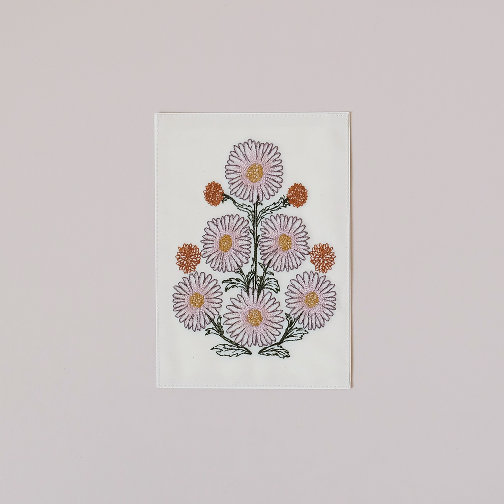 Daisy Bouquet Embroidered Note Card