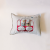Gondola Ski Lift Pocket Pillow