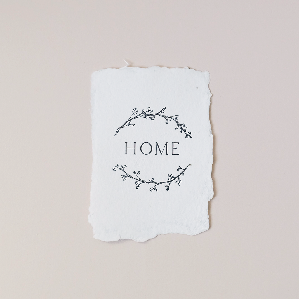 Home with Branches Print
