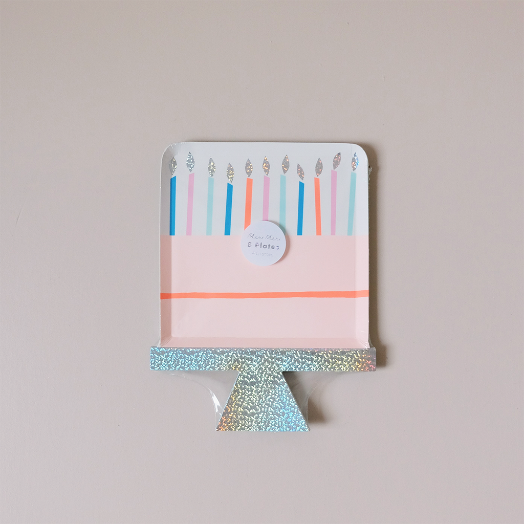 Birthday Cake Paper Plates