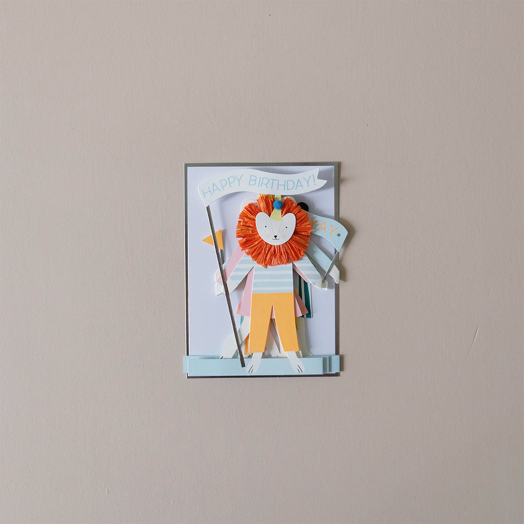 Party Animals Note Card