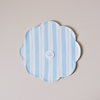 Ticking Stripe Paper Plates Large