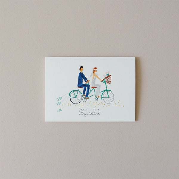 Tin Cans on the Tandem Note Card