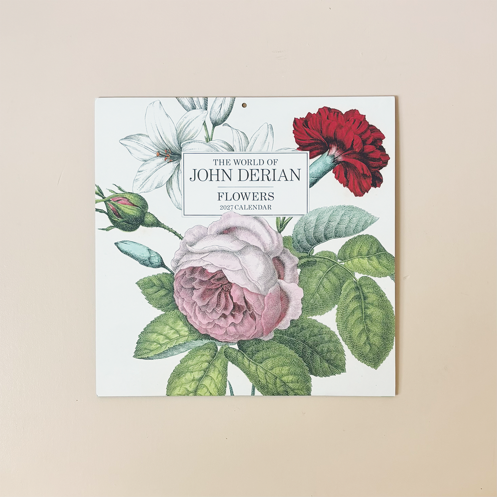 John Derian 2027 Wall Calendar