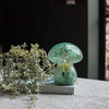 Cordless LED Mushroom Lamp Teal