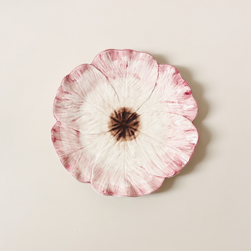 Elisabetta Flower Dinner Plate Pink