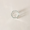 Hexagon Tumbler Clear & Green