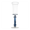 Ophelia Champagne Flute Blue