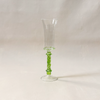 Ophelia Champagne Flute Green