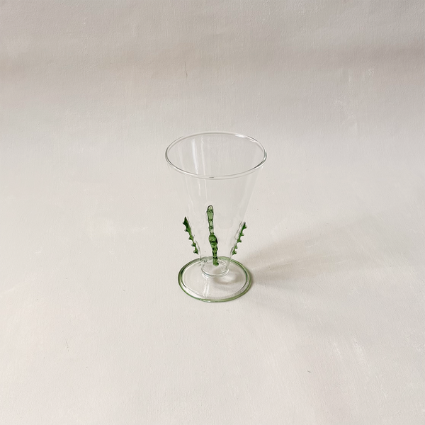 Ophelia Water Glass Green