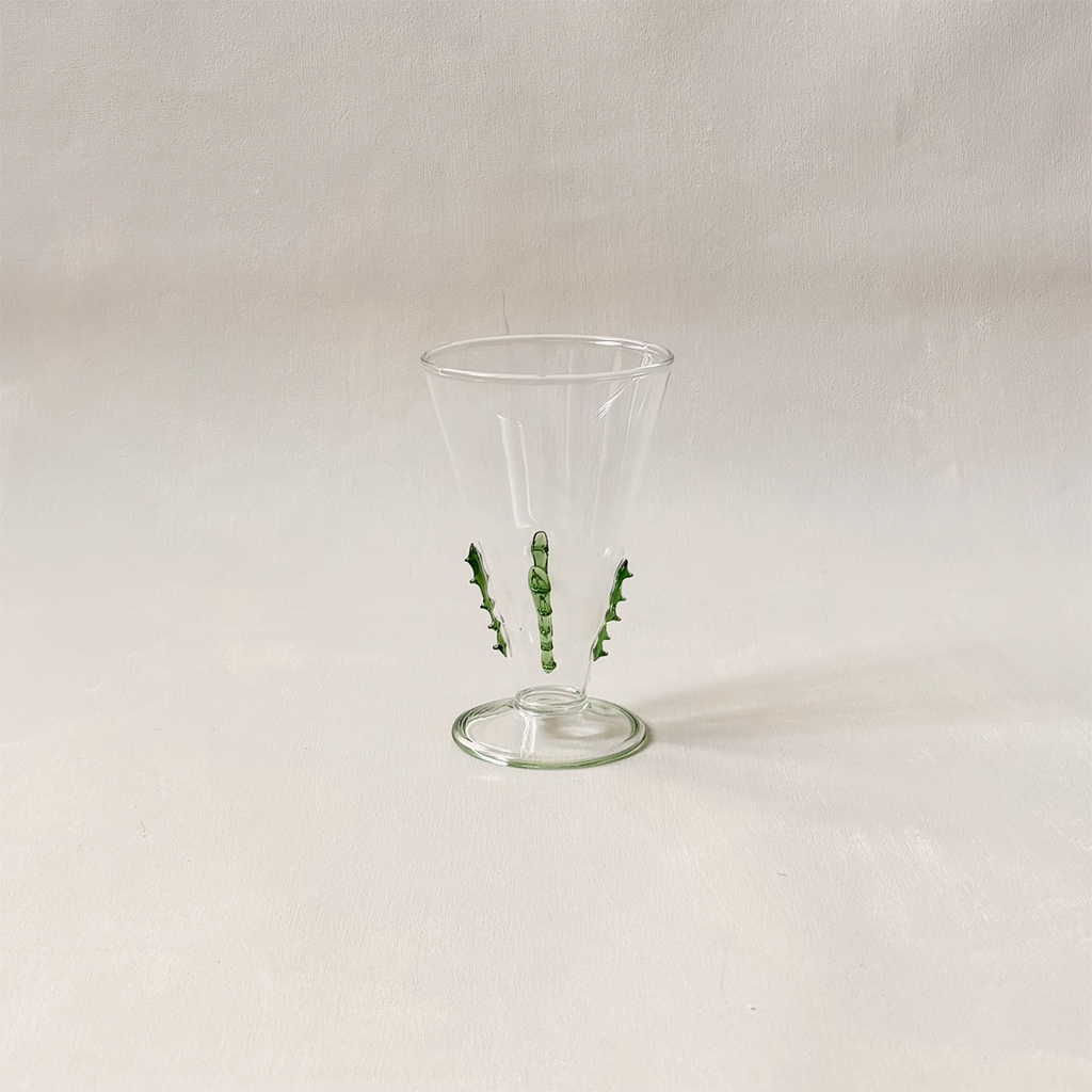 Ophelia Water Glass Green