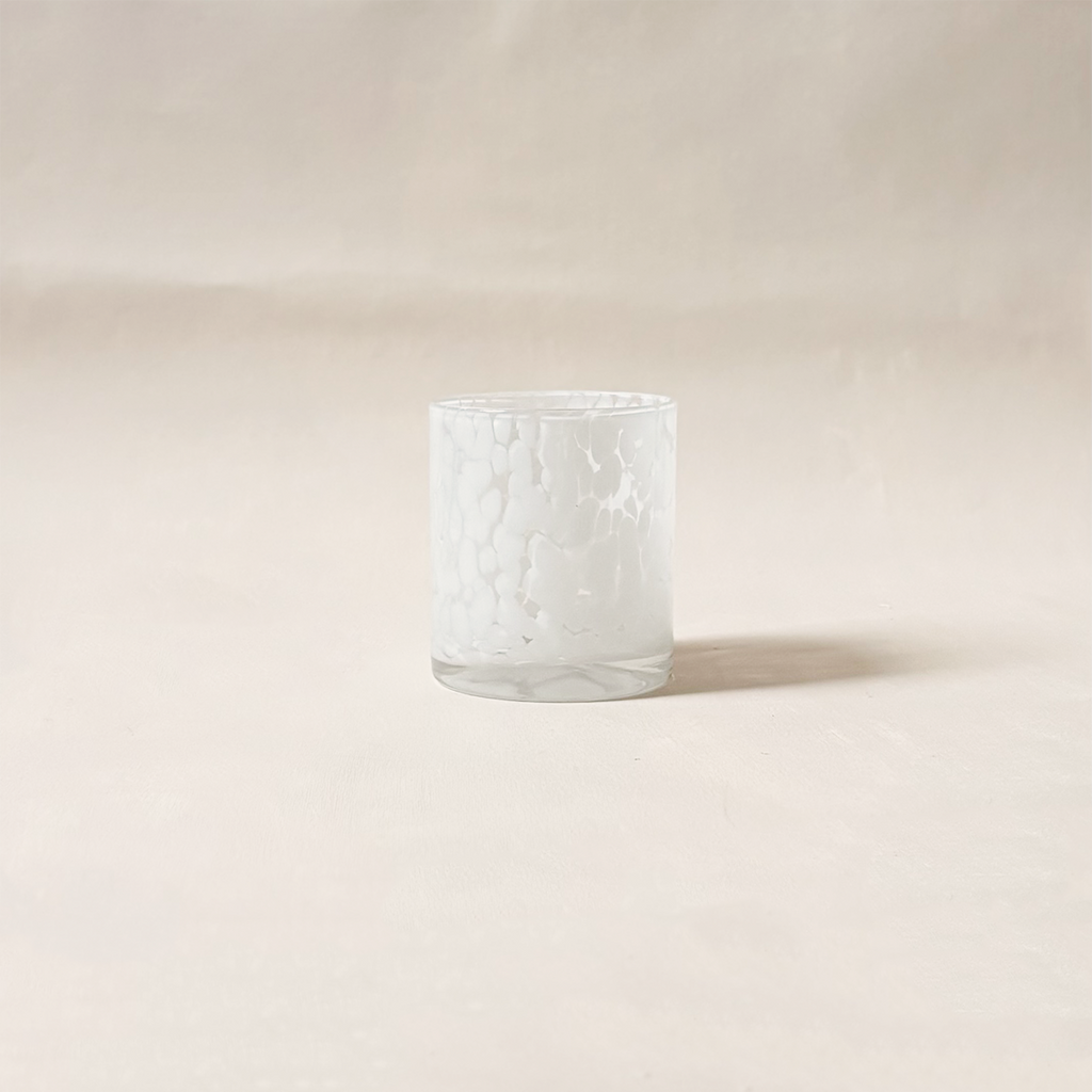 Torcello Tumbler White & Clear