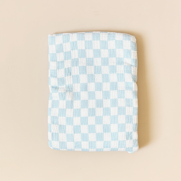 Swaddle Blue Check
