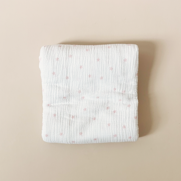 Swaddle Pink Stars
