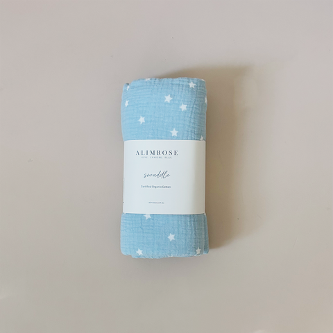 Swaddle Starry Night Blue