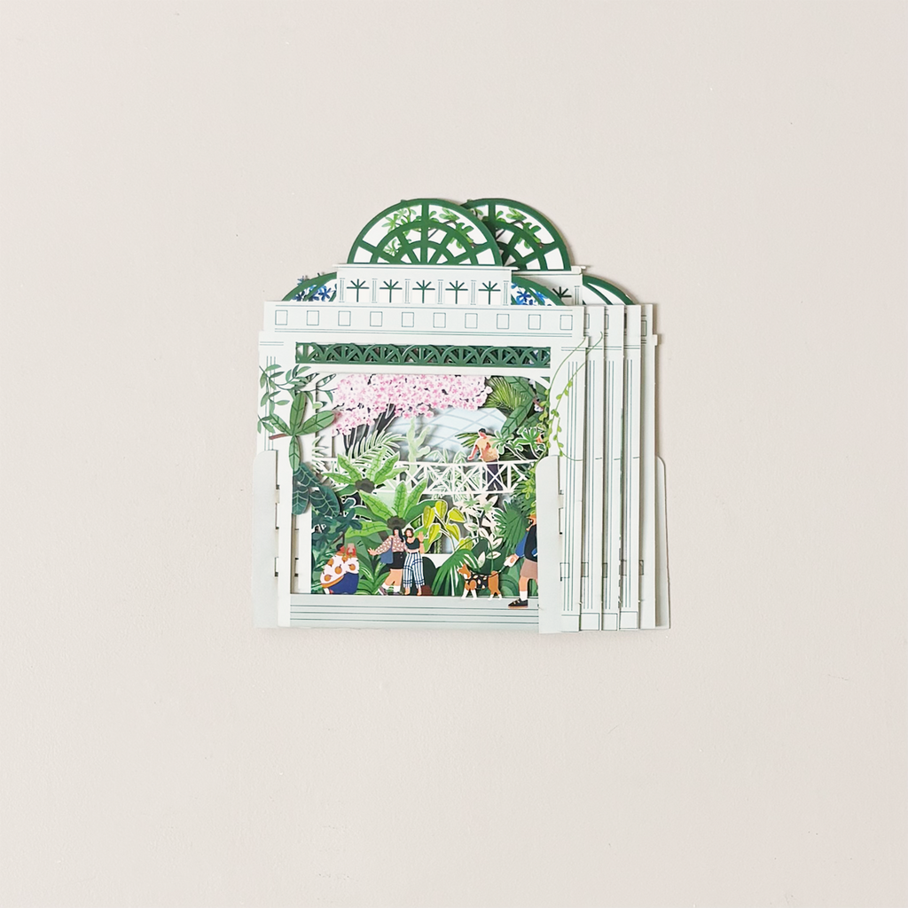 Botanic Garden Pop Up Note Card