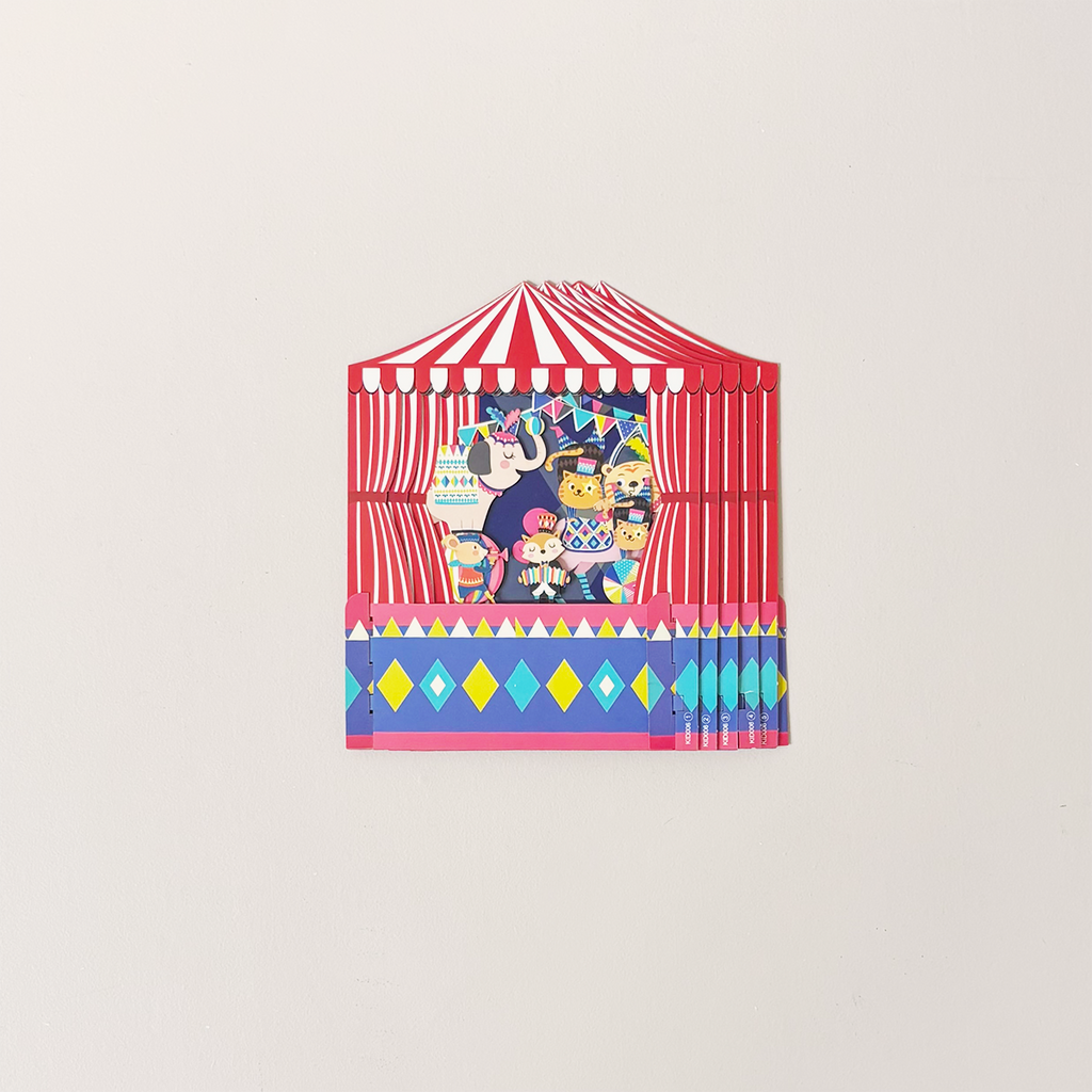 Children's Theater Pop Up Note Card