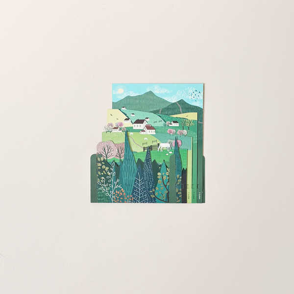 Farm Pop Up Note Card