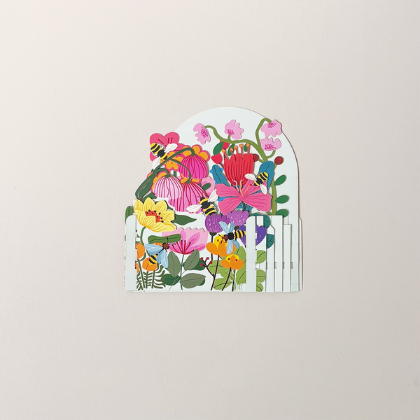 Flowers Pop Up Note Card