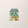 Garden Paper Cut Note Card