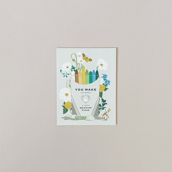 A Brighter Place Note Card