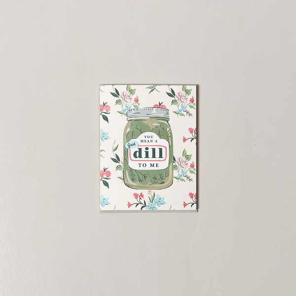 Great Dill Note Card