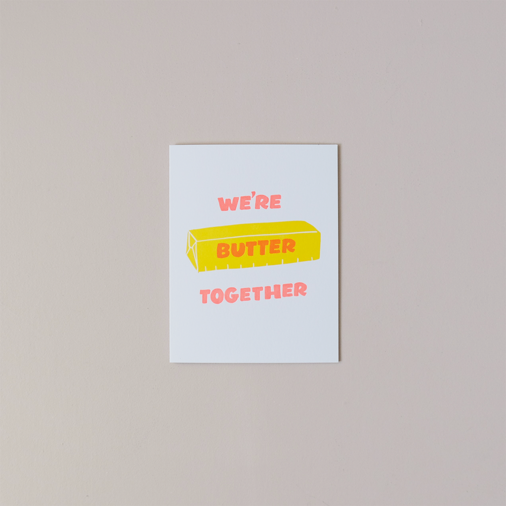 Butter Together Note Card