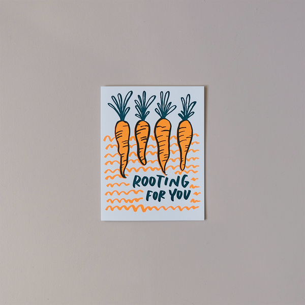 Rooting For You Note Card