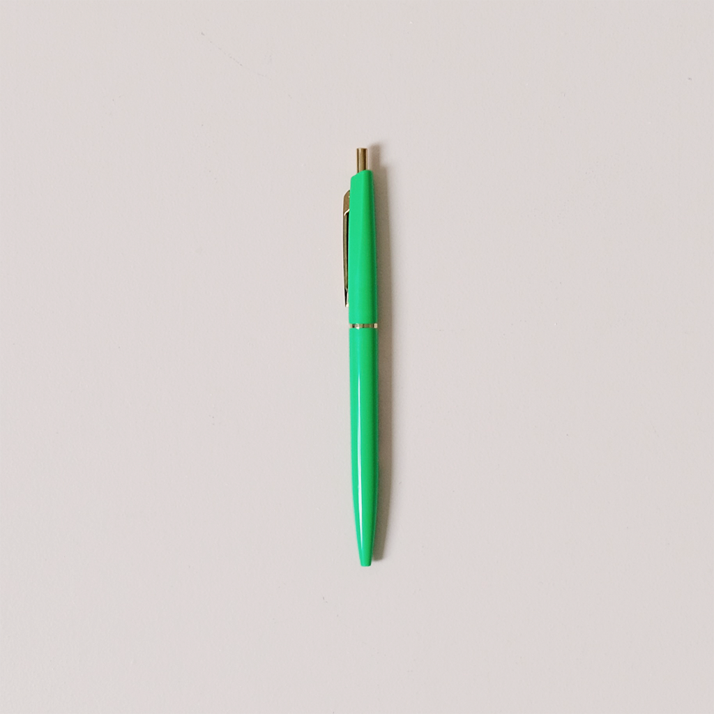 Ballpoint Click Pen Basil Green