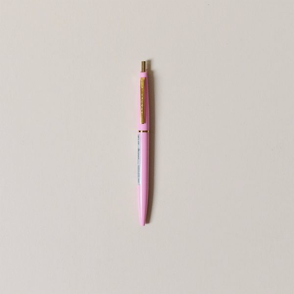 Ballpoint Click Pen Peach Pink