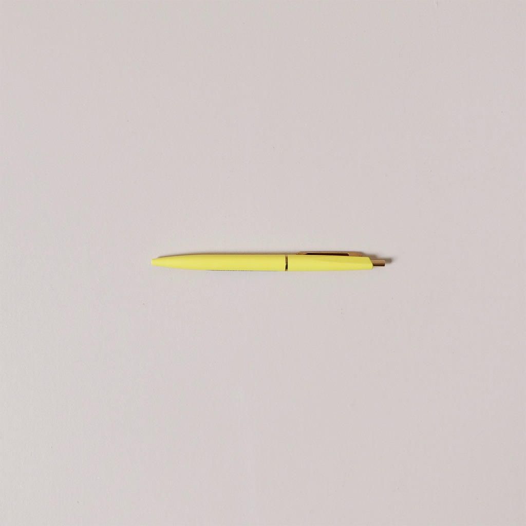 Ballpoint Click Pen Sicilian Lemon
