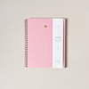 Blossom Pink Heart Notebook Grid
