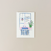 New Home Window Note Card