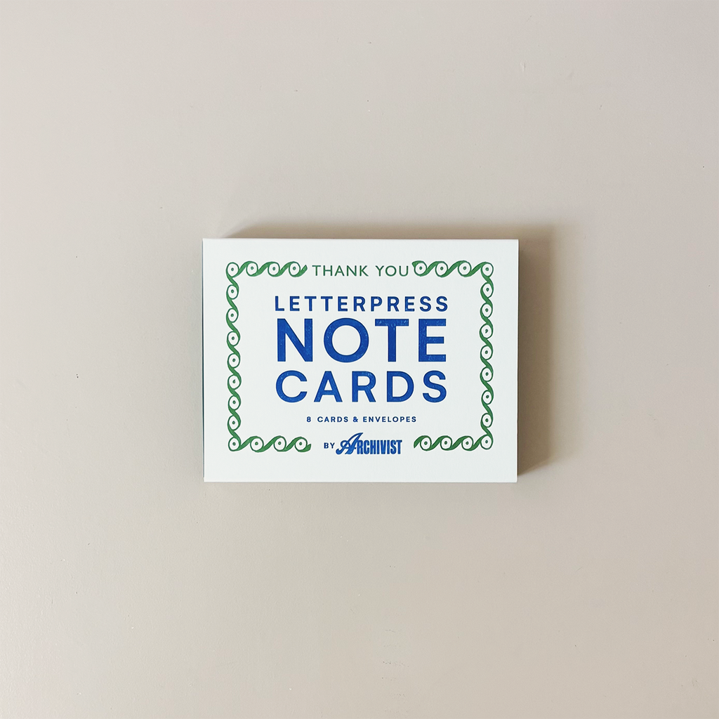 Thank You Swirl Note Card Set