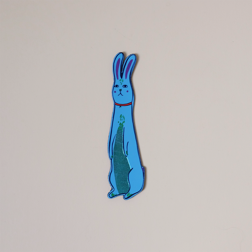 Bunny Leather Bookmark