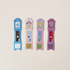 Grandfather Clock Leather Bookmark