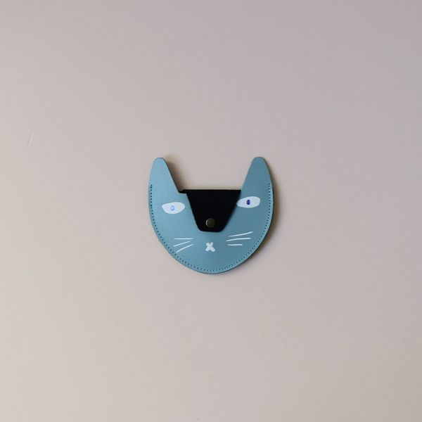 Cat Pocket Purse Heritage Blue/Navy