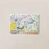 Blackbird Allotment Pop Up Note Card