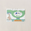 Horses Die Cut Vase Note Card