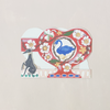 Swan Die Cut Vase Note Card